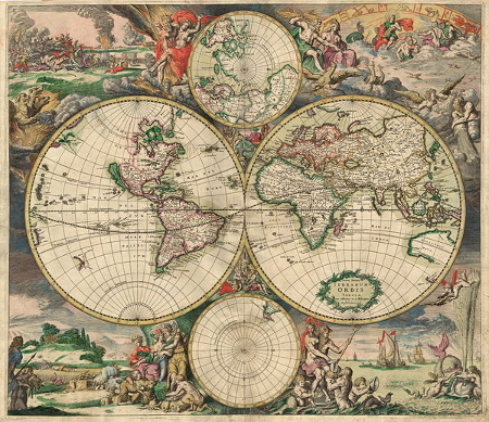 Antique World Map